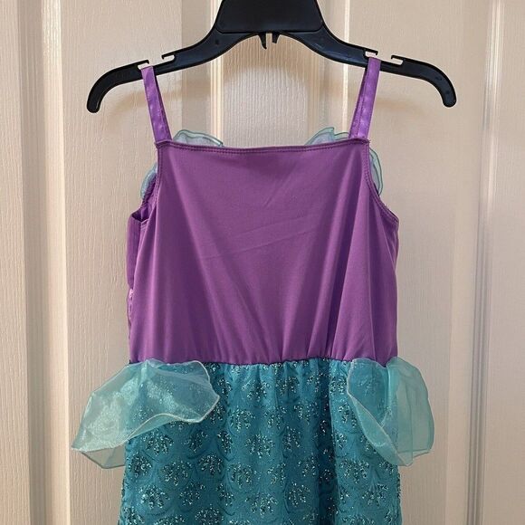Disney Castle Collection Ariel The Little Mermaid Dress Costume Girls Size 7-8 - Picture 12 of 16
